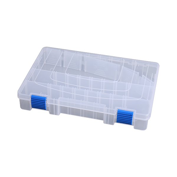 Caja de almacenamiento de plástico Línea de gancho de pesca Accesorios para contenedores de caja de aparejos de pesca