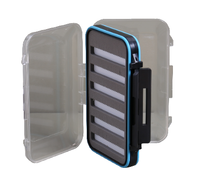 Caja de almacenamiento de señuelo de gancho impermeable Caja de pesca con mosca