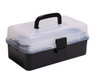 Caja de herramientas de plástico de pesca con cerradura de manija