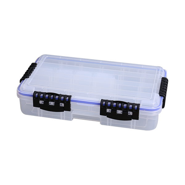 Contenedor de plástico Caja de engranajes de pesca Contenedor Accesorios